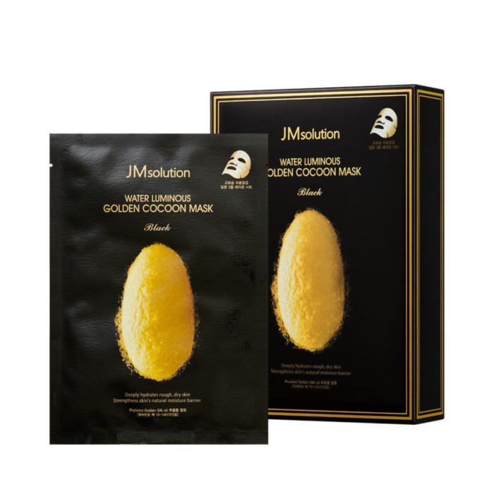 JMsolution Water Luminous Golden Cocoon Mask 3