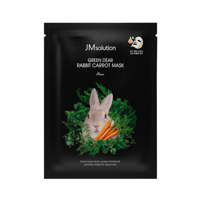 JM Solution Green Dear Rabbit Carrot Mask 3