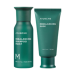 Ayunche Премиальный мини набор увлажняющих средств против выпадения волос для нормальной и сухой кожи головы 50мл. + 30мл.