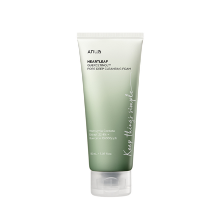 Anua Heartleaf Quercetinol Pore Deep Cleansing Foam 150 ml.