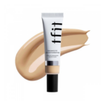 Tfit финишная пудра для фиксации макияжа Skin Beige 7 г. 4 Tfit тональная основа-сыворотка N1.5 Suede 30 мл.