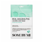 Some By Mi Тканевая успокаивающая маска для,чистой кожи с кислотами 1 шт.