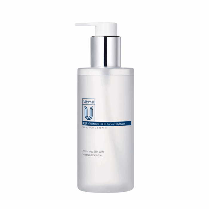 Cu Skin Двухфазное масло-пенка для очищения с витамином U 250 мл. 3