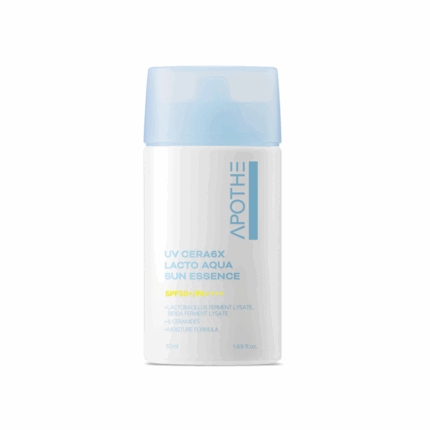 Apothe UV Cera6X Lacto Aqua Sun Essence SPF50+ PA++++  50 ml. 3