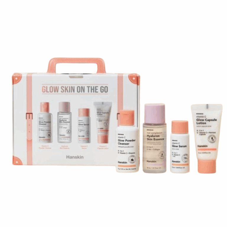 Hanskin Glow Skin On The Go Startet Set
