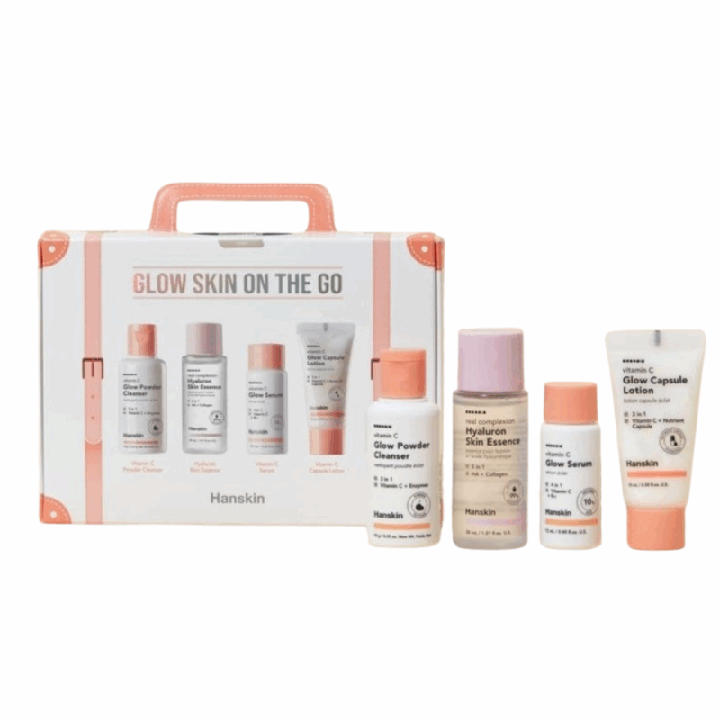 Hanskin Glow Skin On The Go Startet Set