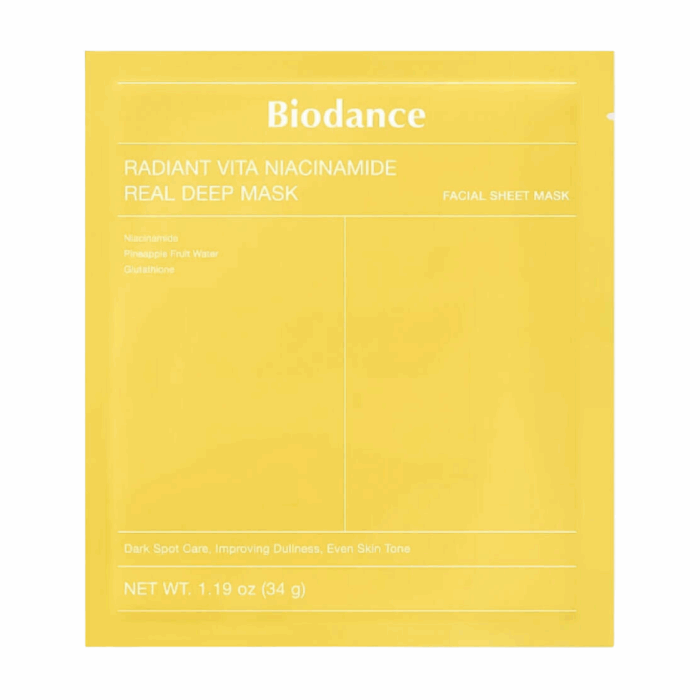Biodance Radiant Vita Niacinamide Real Deep Mask 1 St. – Bild 1