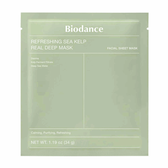 Biodance Освежающая гидрогелевая маска с водорослями 1шт. — изображение 1