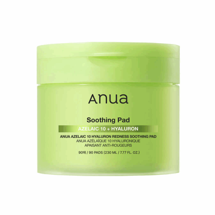 Anua Acid 10 Hyaluron Redness Soothing Pad 90 St. – Bild 1