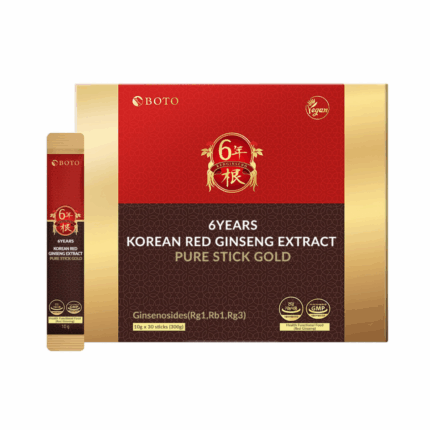 Boto Korean Red Ginseng Extract Pure Stick Gold 10g x 30 sticks
