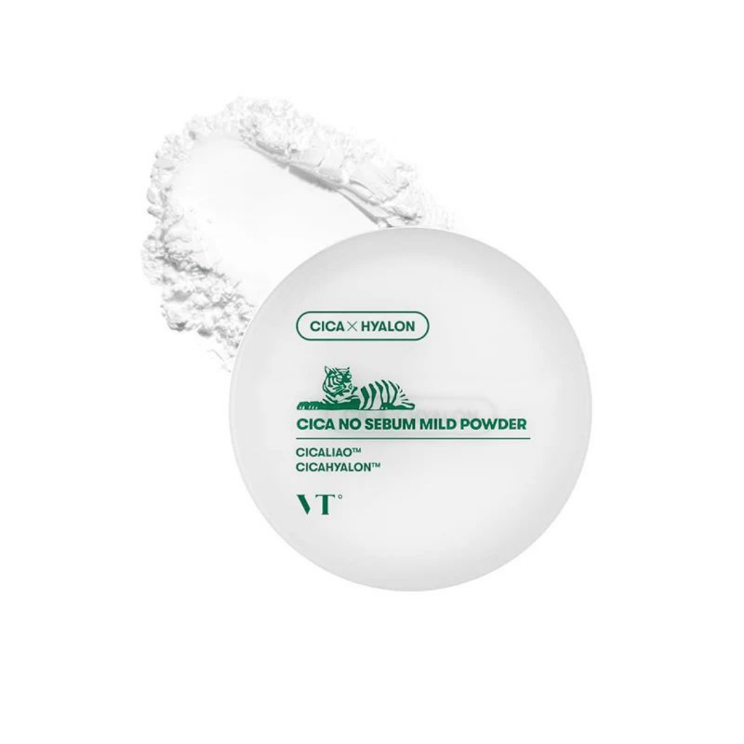 VT Cosmetics Рассыпчатая матирующая пудра с центеллой 5 г. 3 VT Cosmetics Рассыпчатая матирующая пудра с центеллой 5 г. — изображение 1