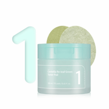 Numbuzin No.1 Centella Re-Leaf Green Toner Pad 70 St.