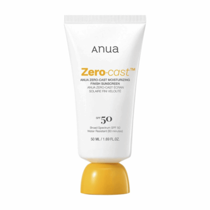 Anua Zero-Cast Moisturizing Finish Sunscreen SPF50+ PA++++ 50 ml.