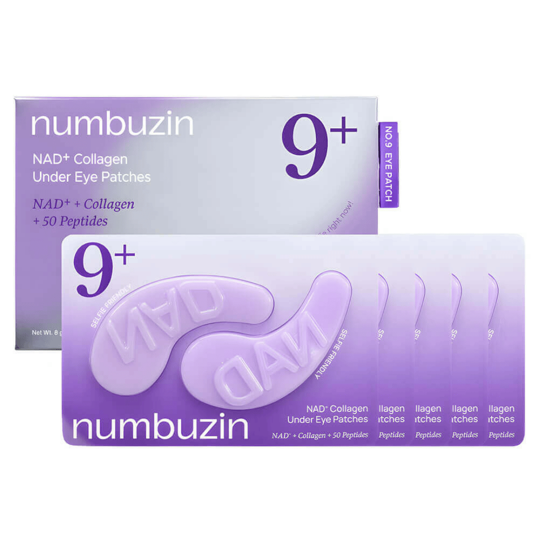Numbuzin No.9 NAD+ Collagen Under Eye Patches 10St. 3 Numbuzin No.9 NAD+ Collagen Under Eye Patches 10St. – Bild 1