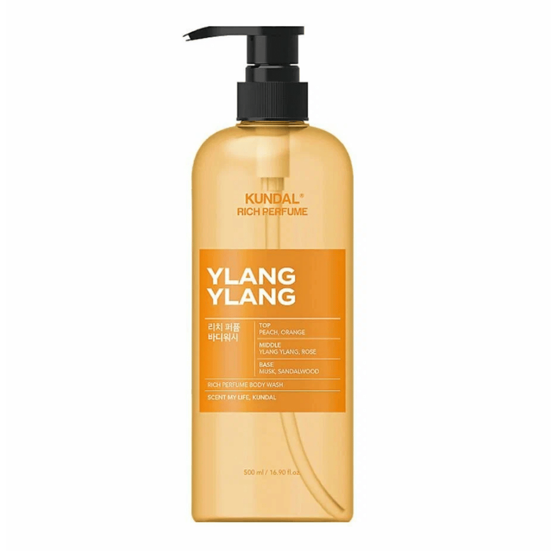 Kundal Rich Perfume Body Wash – Ylang Ylang 500 ml. 3 Kundal Rich Perfume Body Wash - Ylang Ylang 500 ml. – Bild 1