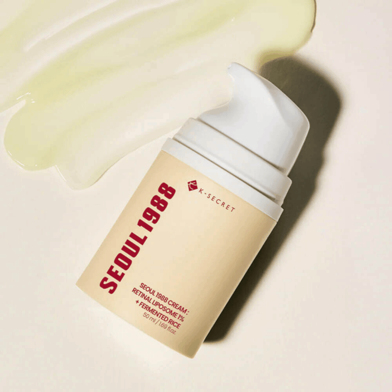 K-Secret Seoul 1988 Cream: Retinal Liposome 1% + Fermented Rice 30 ml. 3