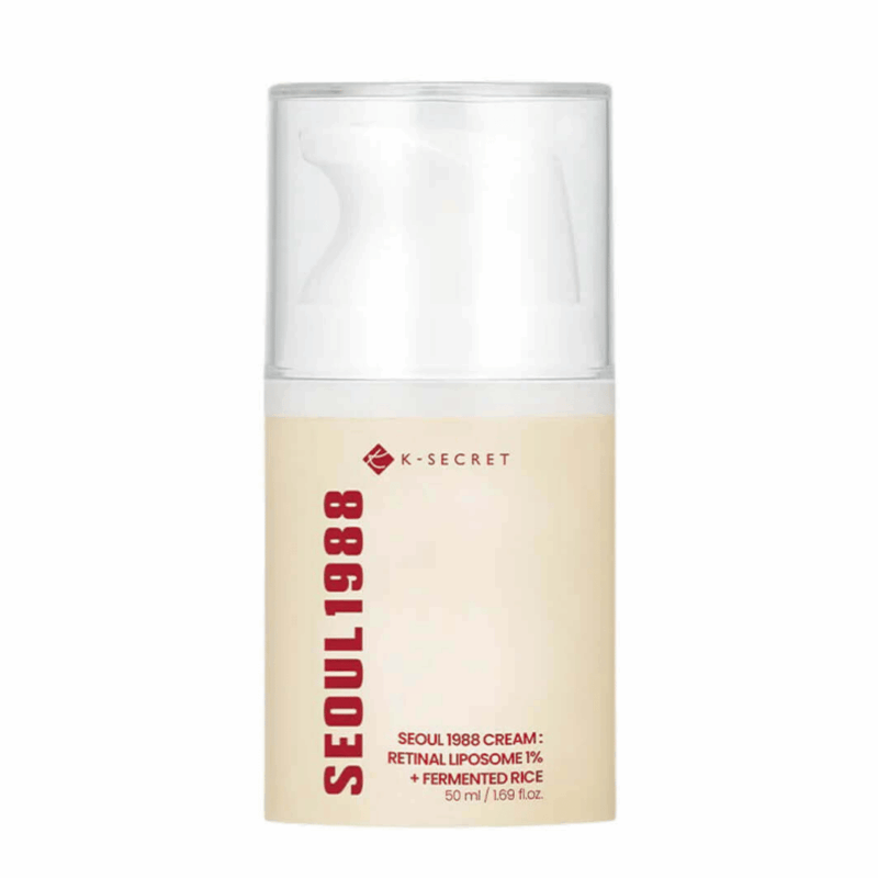K-Secret Seoul 1988 Cream: Retinal Liposome 1% + Fermented Rice 30 ml.