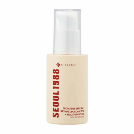 K-Secret Seoul 1988 Serum: Retinal Liposome 2% + Black Ginseng 30 ml.