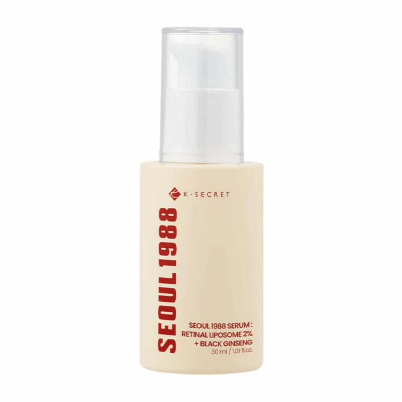 K-Secret Seoul 1988 Serum: Retinal Liposome 2% + Black Ginseng 30 ml.