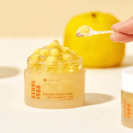 K-Secret Seoul 1988 Capsule Cream: Niacinamide 5% + Yuja 50 ml. 5