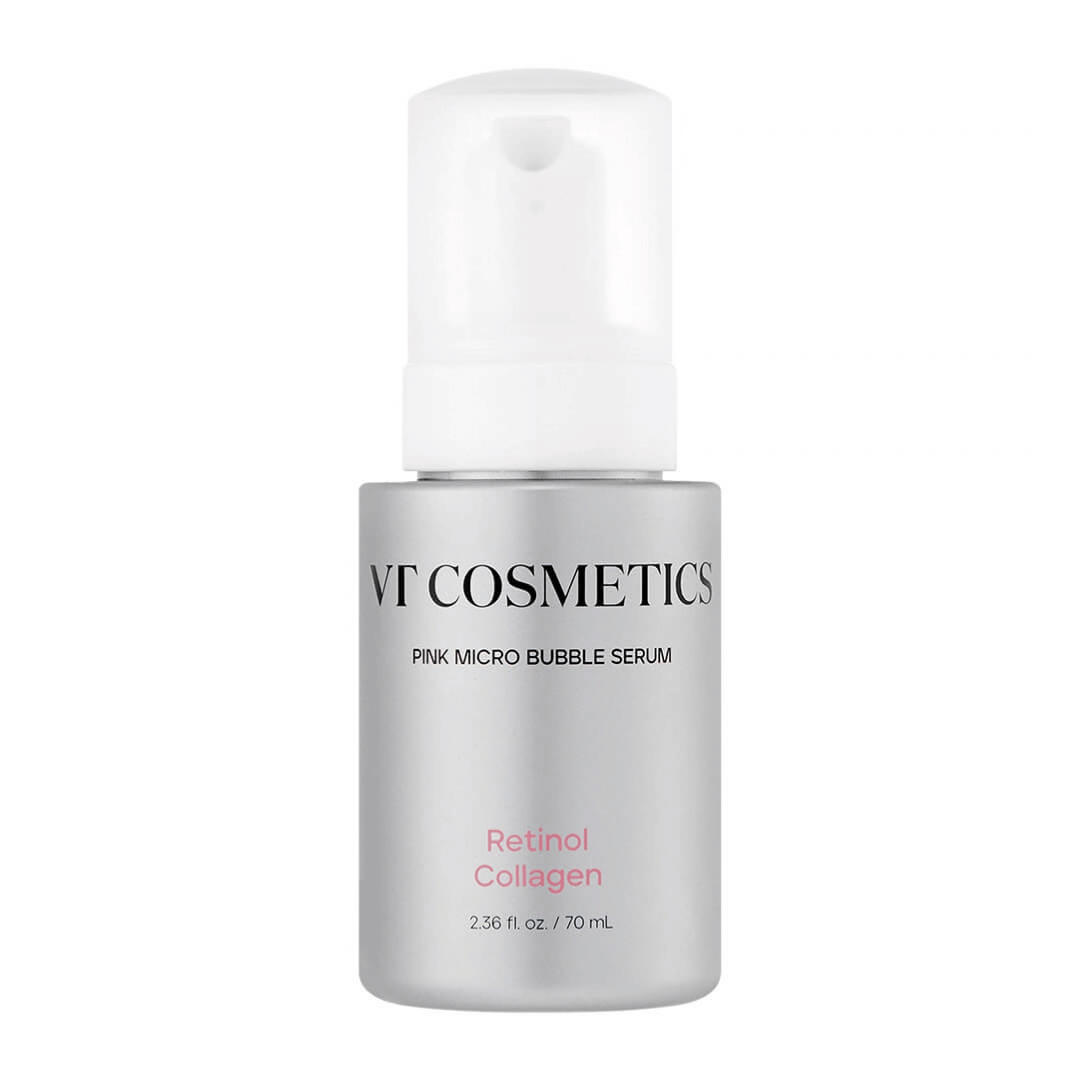 VT Cosmetics Retinol Collagen Pink Micro Bubble Serum 70 ml. 3 VT Cosmetics Retinol Collagen Pink Micro Bubble Serum 70 ml. – Bild 1