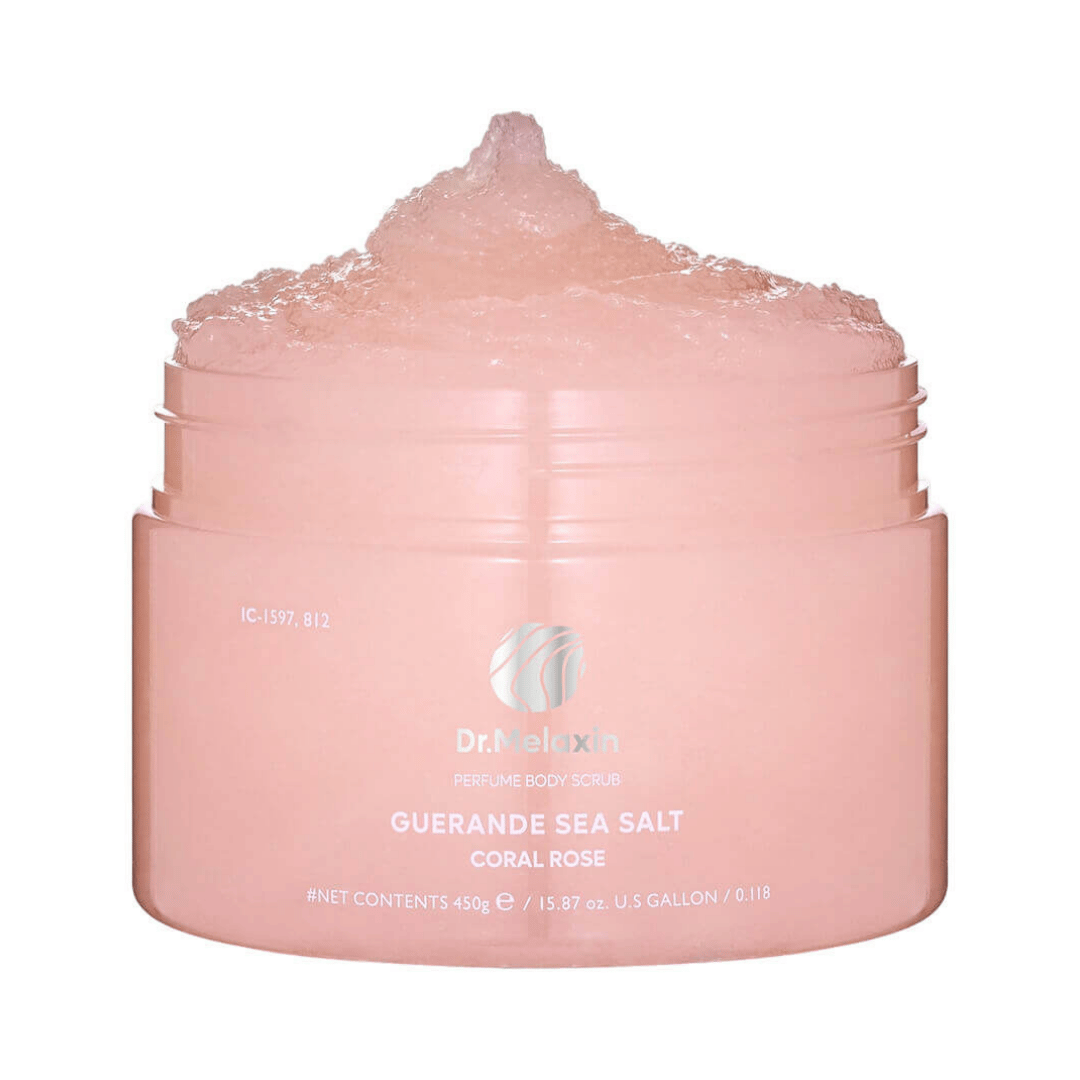 Dr.Melaxin Guerande Sea Salt Perfume Body Scrub Coral Rose 450 g. 3 Dr.Melaxin Guerande Sea Salt Perfume Body Scrub Coral Rose 450 g. – Bild 1