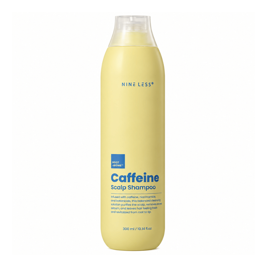 Nine Less Root-Biome™ Caffeine Scalp Shampoo 300ml. 3 Nine Less Root-Biome™ Caffeine Scalp Shampoo 300ml. – Bild 1