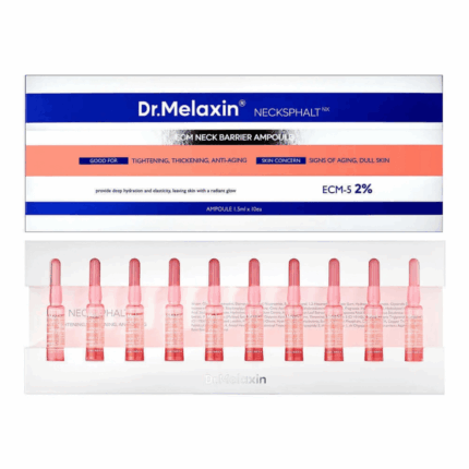 Dr.melaxin Набор укрепляющих ампул для шеи с волюфилином 10шт × 15мл.
